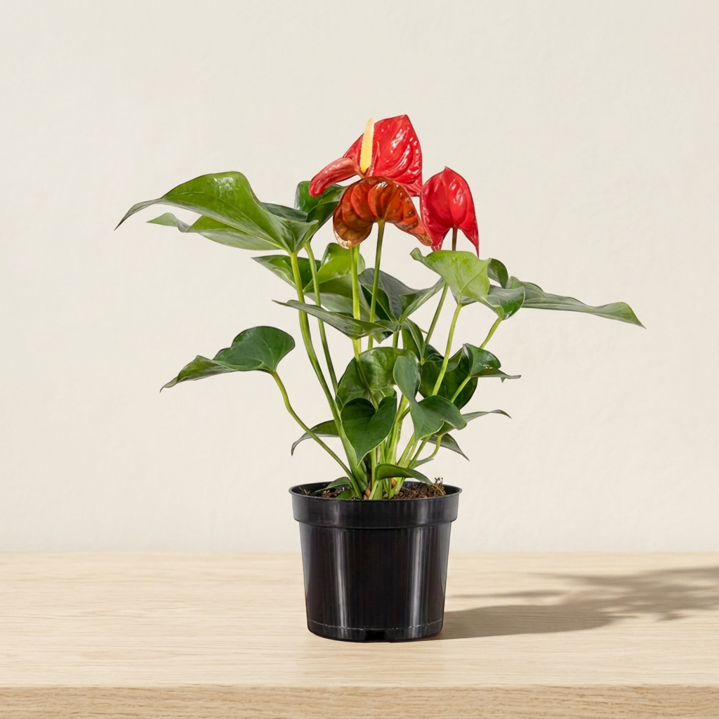 Anthurium Red Plant — buy online from Savita Rose Nursery, Mumbai