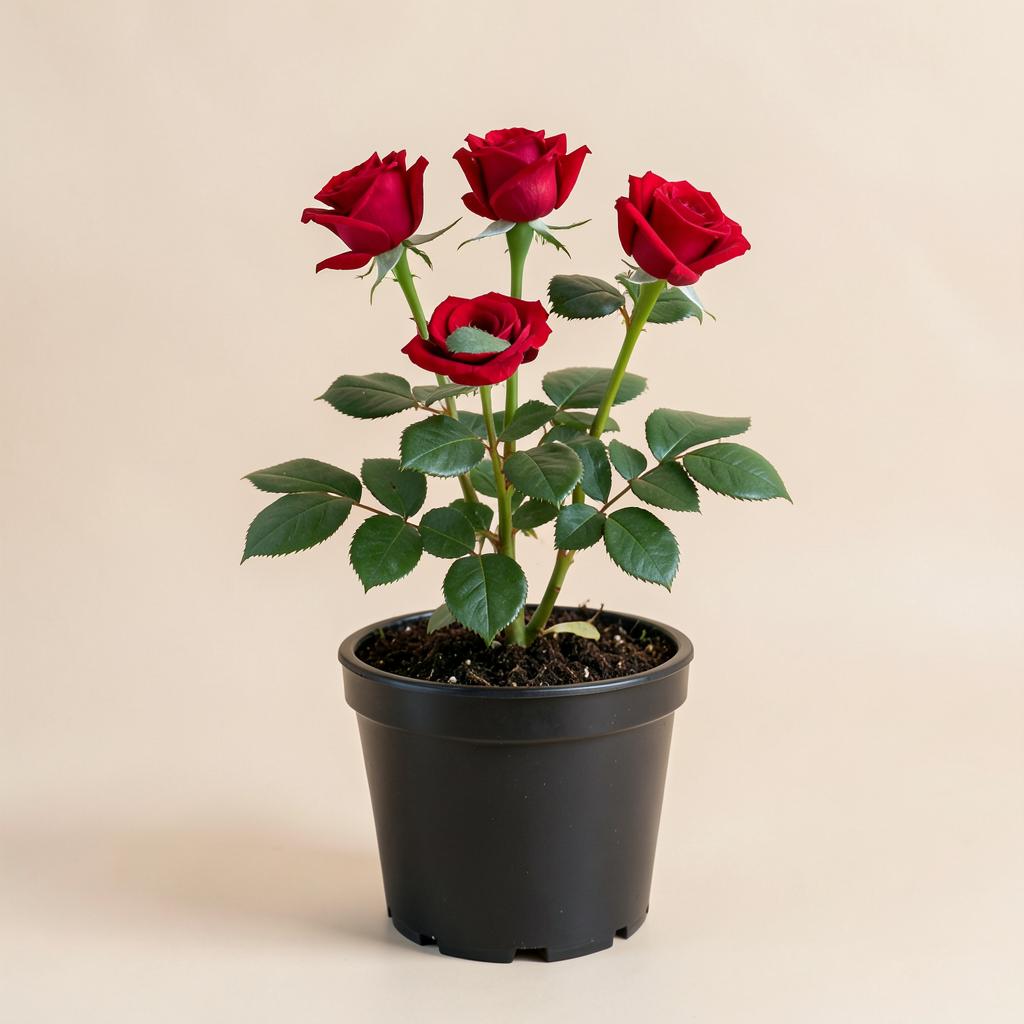 Red Rose Plant — buy online from Savita Rose Nursery, Mumbai